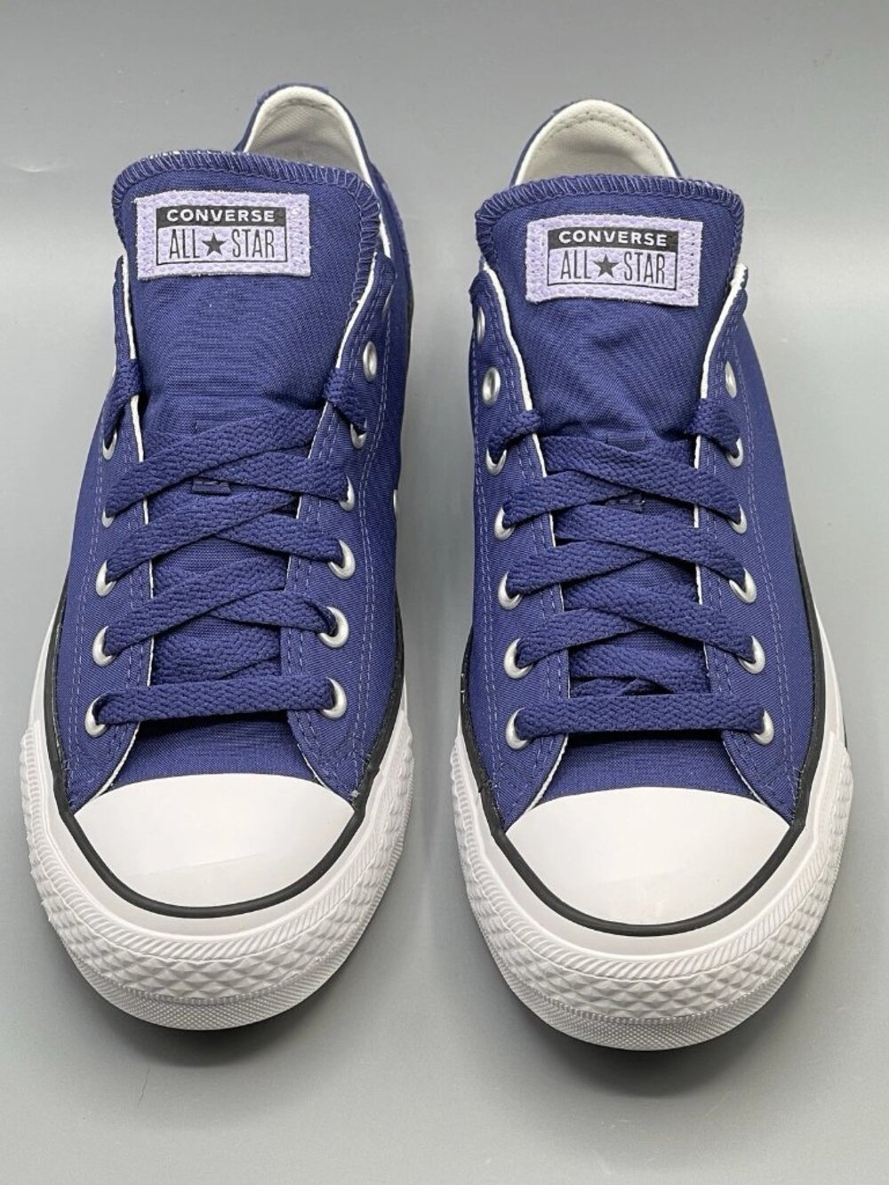 Converse Men's 11.5 Sneakers Blue Low Top Chuck Taylors Blueberry CTAS A12716F